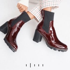 Rag and bone Shiloh Boots in Marlot, Size 36.5, NIB